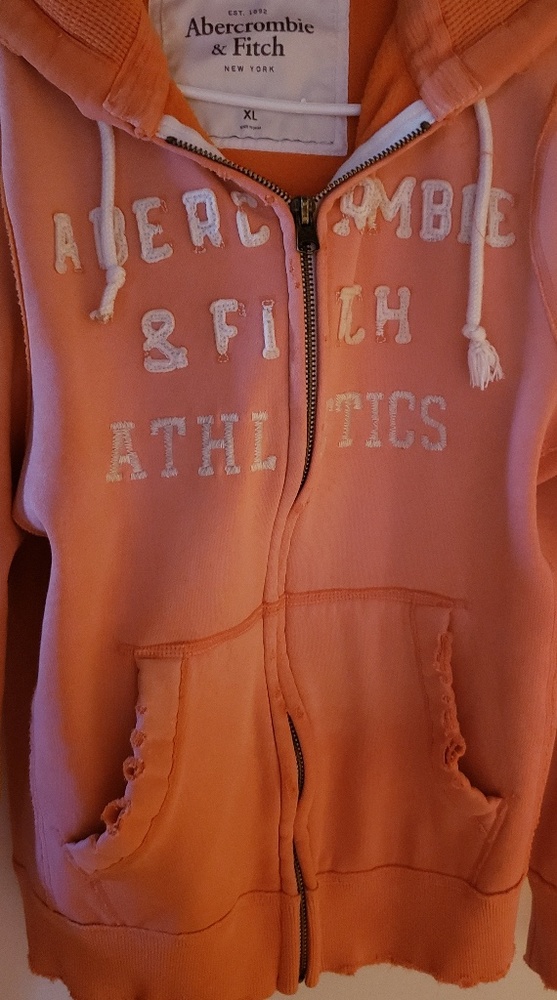 Abercrombie & Fitch  muscle zip up sweat shirt